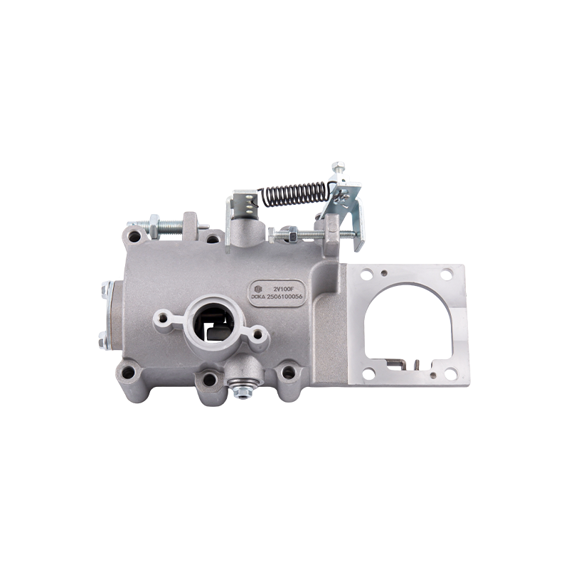 Pompe d'injection de carburant pour moteur diesel bicylindre de type 2V100F (y compris mécanisme de régulation de vitesse), structure à double piston, adaptée aux moteurs avec un diamètre de cylindre × course de 100 × 85 mm, applicable au moteur bicylindre refroidi par air 2V100F